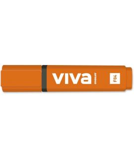 Molin Viva Marcador Fluorescente - Trazo entre 1 y 5mm - Tinta con Base de Agua - Color Naranja