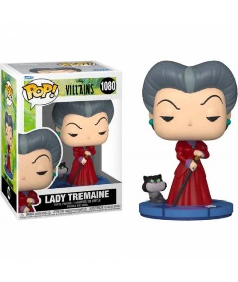 Funko Pop Disney Villanos Lady Tremaine La Madrastra - Figura de Vinilo - Altura 12cm aprox.