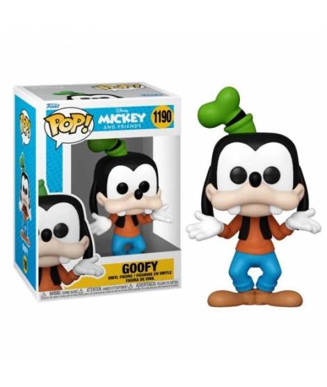 Funko Pop Disney Classics Mickey and Friends Goofy - Figura de Vinilo - Altura 9.5cm aprox.