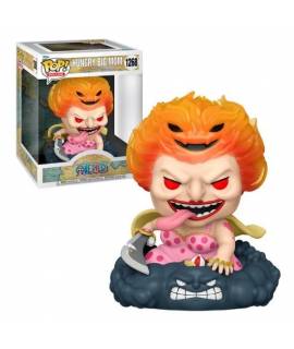 Funko Pop Deluxe Animacion One Piece Hungry Big Mom - Figura de Vinilo - Altura 15cm aprox.