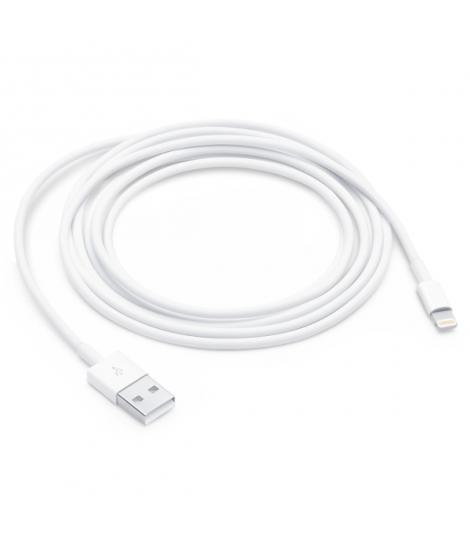 Apple Cable Lightning a USB-A - Longitud 0.50m - Color Blanco