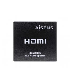 Aisens HDMI Duplicador 4K@30HZ 1x2 con Alimentacion - Color Negro