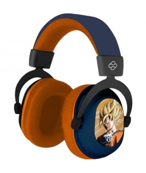 FR-TEC Dragon Ball Auriculares Gaming Trimodo con Microfono Integrado - Bluetooth, USB 2.4Ghz y Jack 3.5 - Diadema Ajustable - A