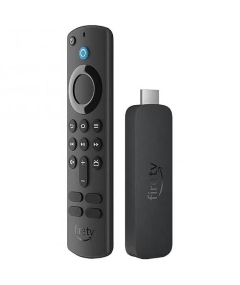 Amazon Fire TV Stick 4K Wi-Fi 6E Bluetooth 5.2 - Resolucion hasta 4K - Dolby Vision-Atmos y HDR10+ - 8GB de Capacidad - Conector