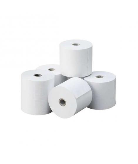 Oqonos Rollo de Papel Termico 44x70x12mm, Libre de BPA, FSC