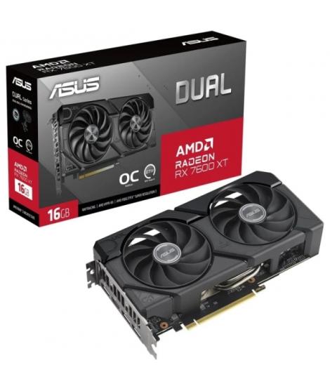 Asus Dual Radeon RX 7600 XT OC Edition Tarjeta Grafica 16GB GDDR6